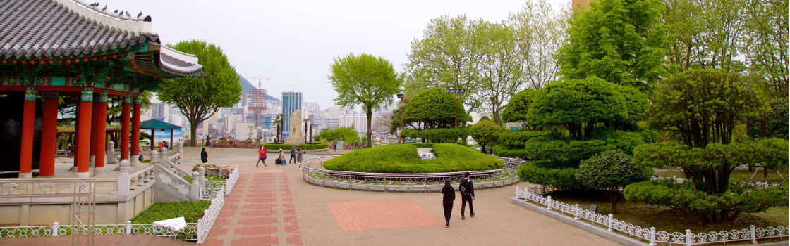 Imagem do parque Youngdusan.